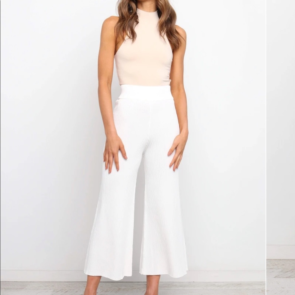 Petal and pup Velma pant white NWT 10 - Picture 1 of 4
